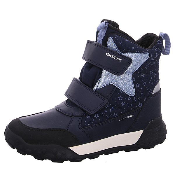 Geox J Trekkyup Winterstiefel CF44Y navy