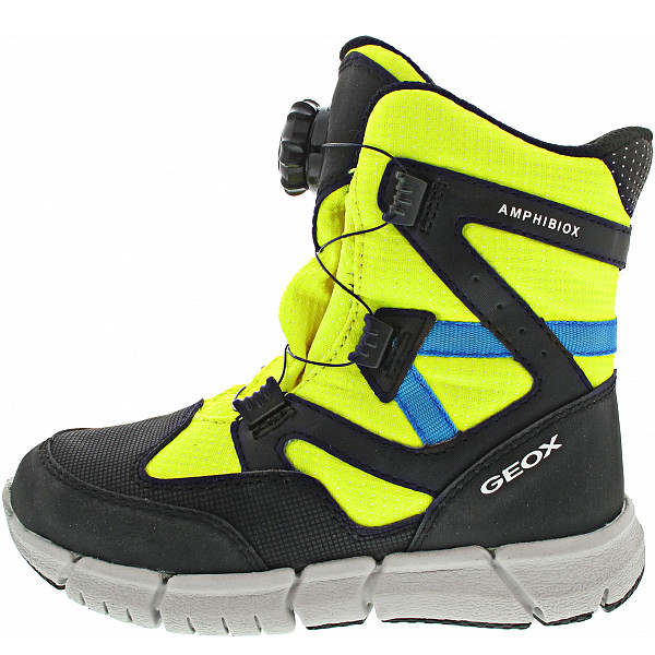 Geox Flexyper Boy B ABX Boots fluo yellow-black