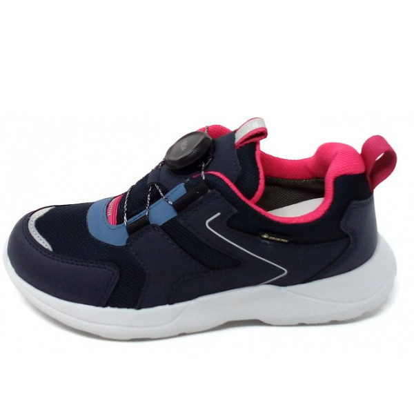 Superfit Rush Sneaker dunkelblau/pink