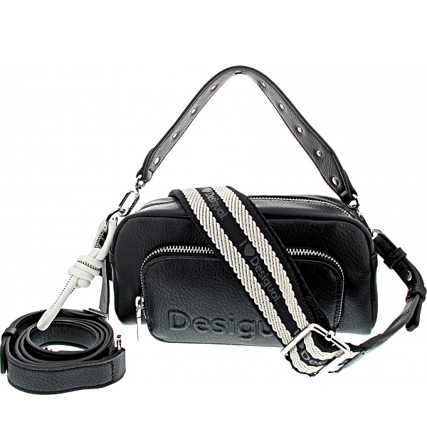 Desigual Half Logo Prades Cont Tasche black