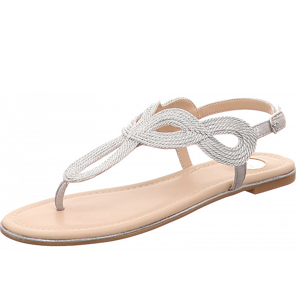 Buffalo Sandalette silber, platin