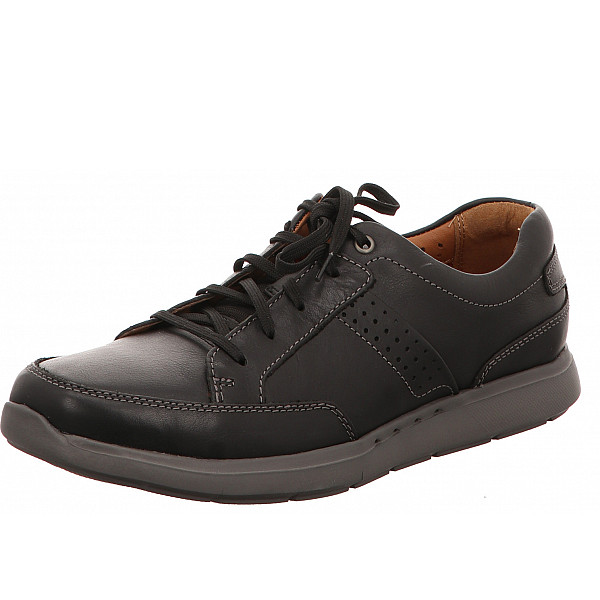 Clarks unlomac lace Halbschuh schwarz