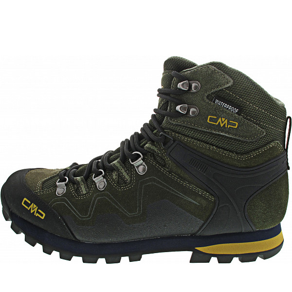 CMP Athunis Mid WP Wanderstiefel militare-senape