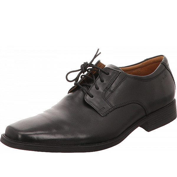 Clarks tilden plain Halbschuh schwarz