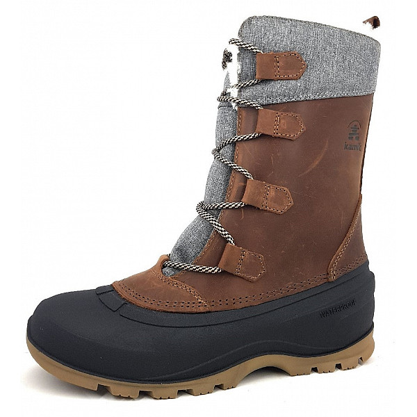 Kamik Snowgem Stiefel CGN Cognac