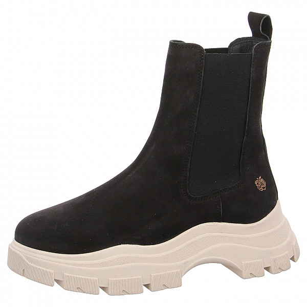 Apple of Eden Chelsea Boot black ivory