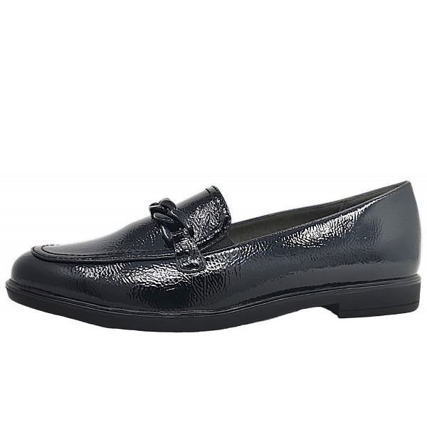 Jana Slipper 018 black patent