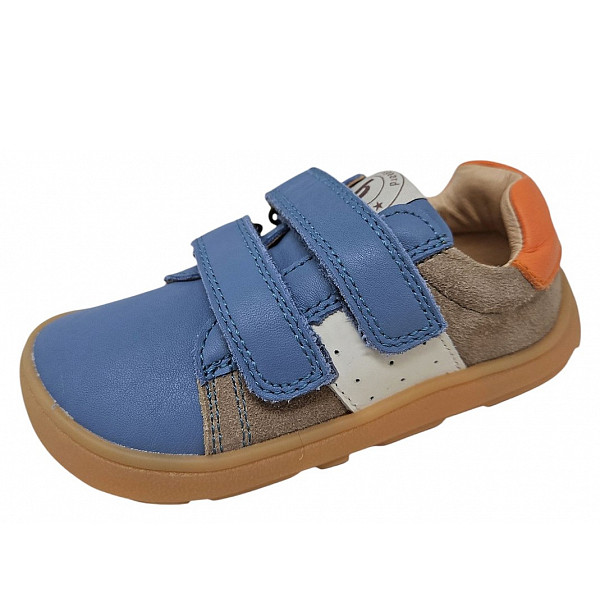 Bisgaard Barefoot Ricco Klettschuh sand