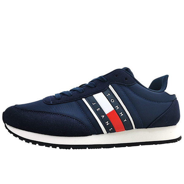 Tommy Hilfiger TJM Classic Runner sportlicher Schnürer Dark Night Navy C1G