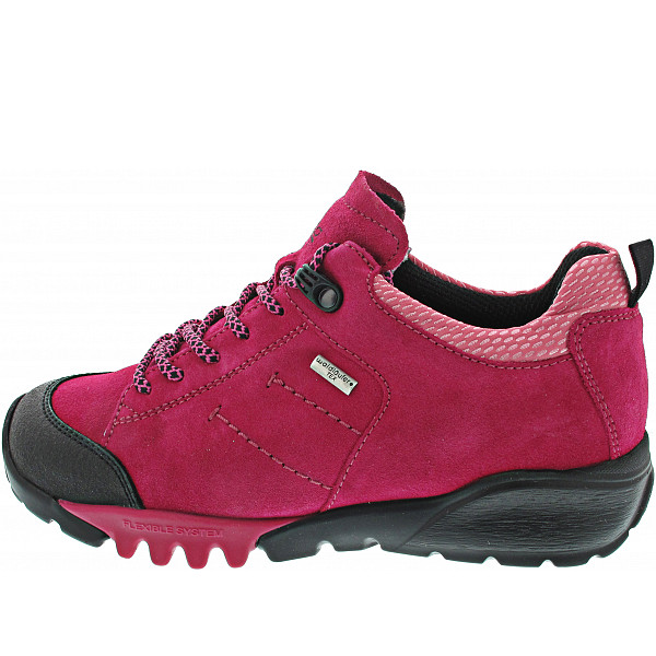 Waldläufer H-Amiata sportlicher Schnürer magenta rosi