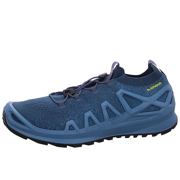 Lowa Fusion Lo Wanderschuh 6047 blau senf