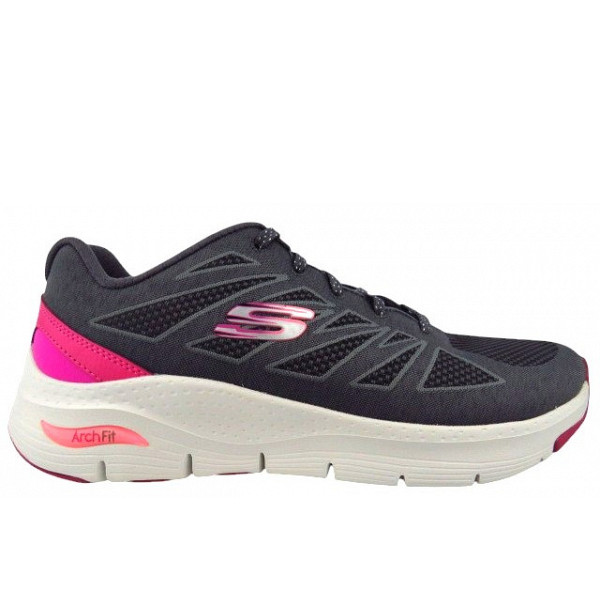 Skechers She´s Effortless charcoal Sneaker Grau