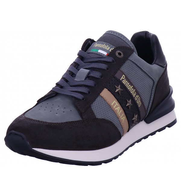 Pantofola d`oro imola runner uomo low Halbschuh grau