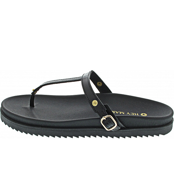 Hey Marly Casual Clean Black TS Zehentrenner black