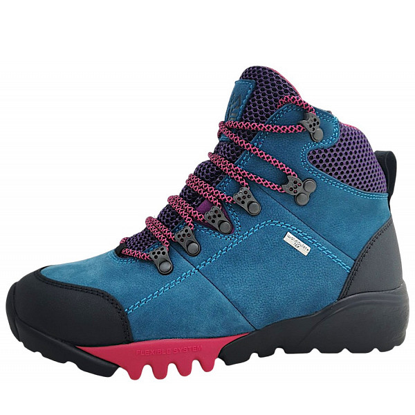 Waldläufer H-Amiata Schnürstiefel lago lila purple