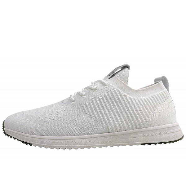 Marc O'Polo Sneaker sportlicher Schnürer white 100