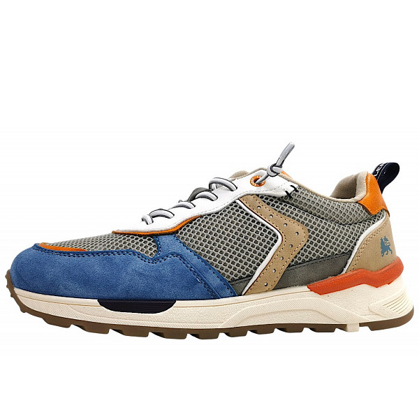 Lerros sportlicher Schnürer blau/grau 82