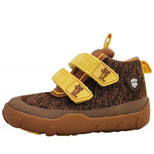 Affenzahn Tiger Barfußschuhe braun/gelb