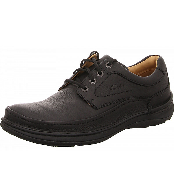 Clarks nature three Schnürschuhe schwarz