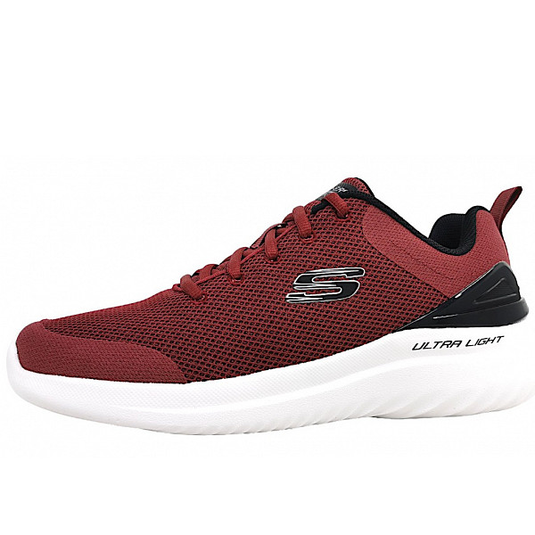 Skechers Bounder Sneaker BUBK burgundy/black