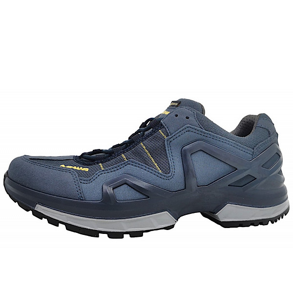 Lowa GORGON GTX Wanderschuh 9785 Stahlblau/Senf