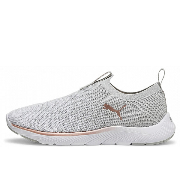 Puma Softride Remi Slip On Sneaker grey wht rosegold