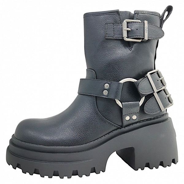 Buffalo Bravr Biker Stiefel black