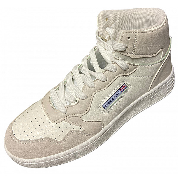 British Knights Sneaker high white/nude