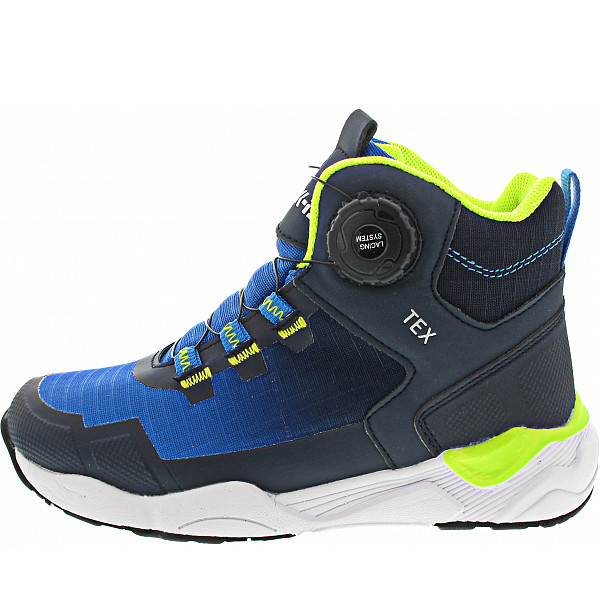 Lurchi LEROY-TEX Boots NAVY BLUE LIME