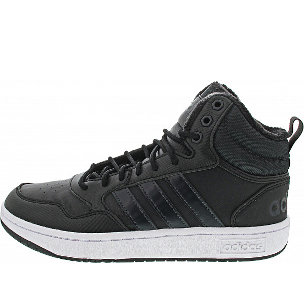 adidas Hoops 3.0 Mid WTR Sneaker high cblack-carbon-ftwwht