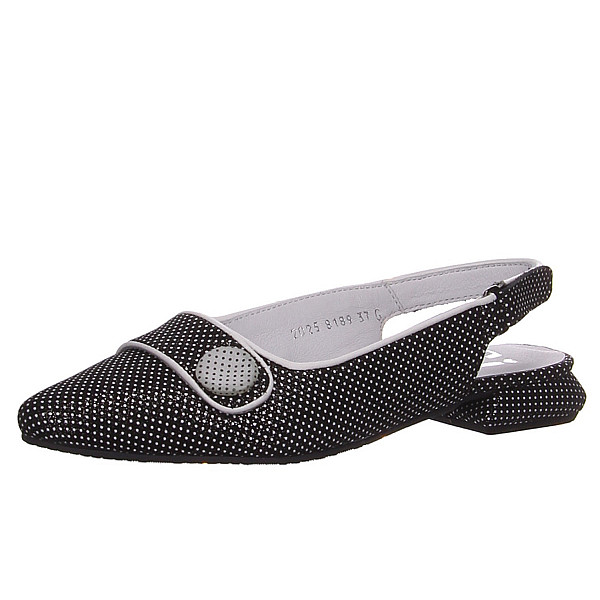 Simen Slingpumps schwarz kombi.