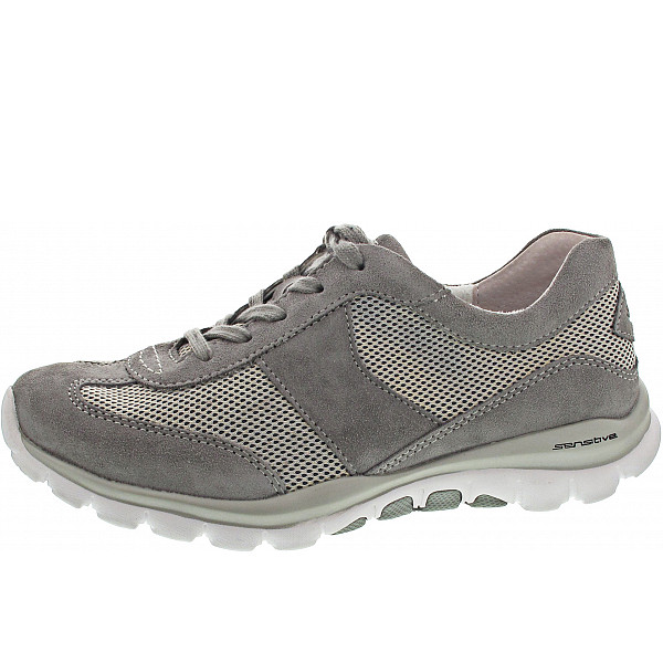 Gabor Comfort sportlicher Schnürer silber/grau