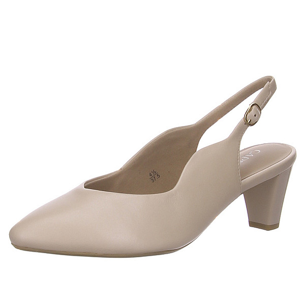 Caprice sling Slingpumps creme