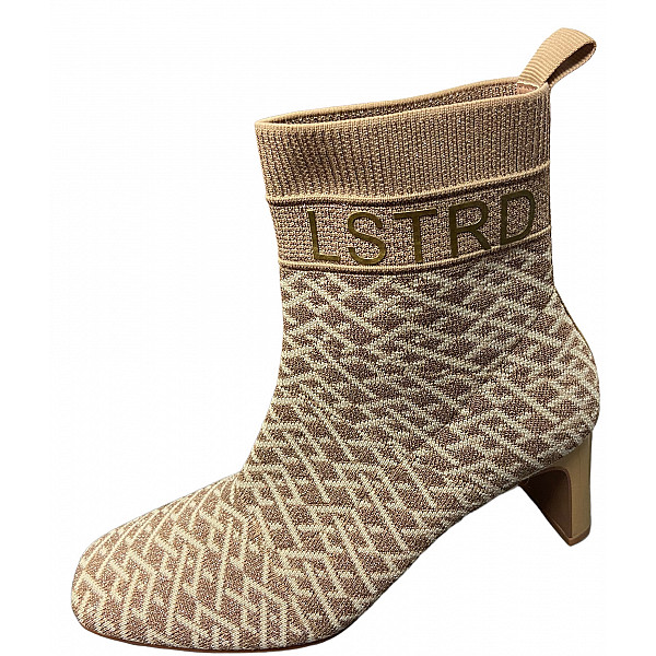 La Strada Stiefelette gold silver