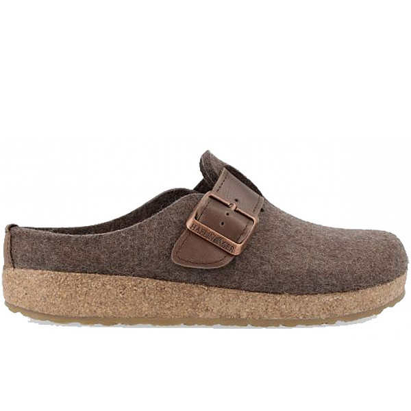 Haflinger Clogs braunmeliert