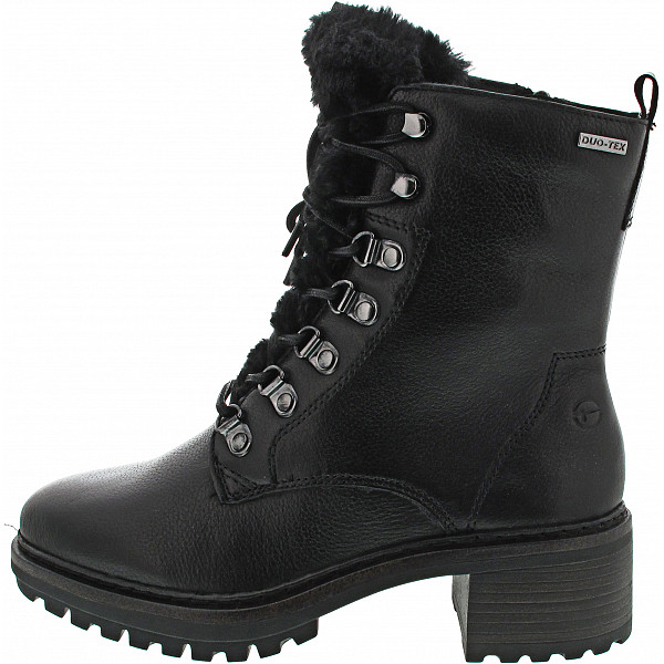 Tamaris Schnürstiefel black