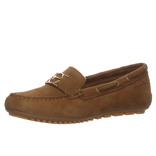 Tamaris slipper Ballerina braun