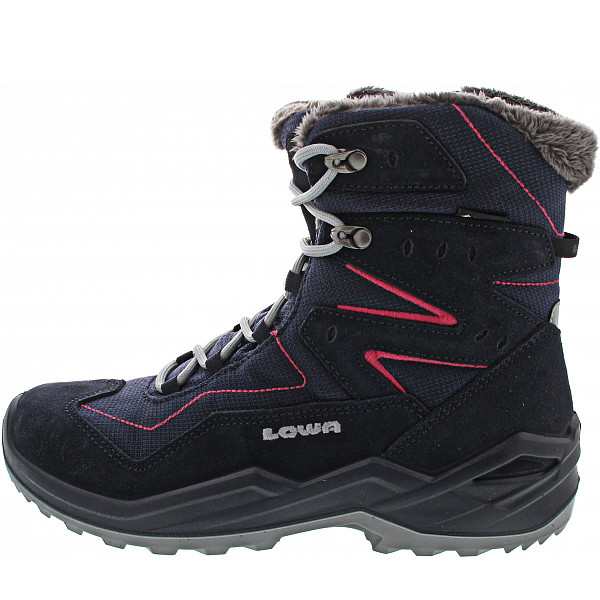 Lowa Lino GTX Boots navy-fuchsia