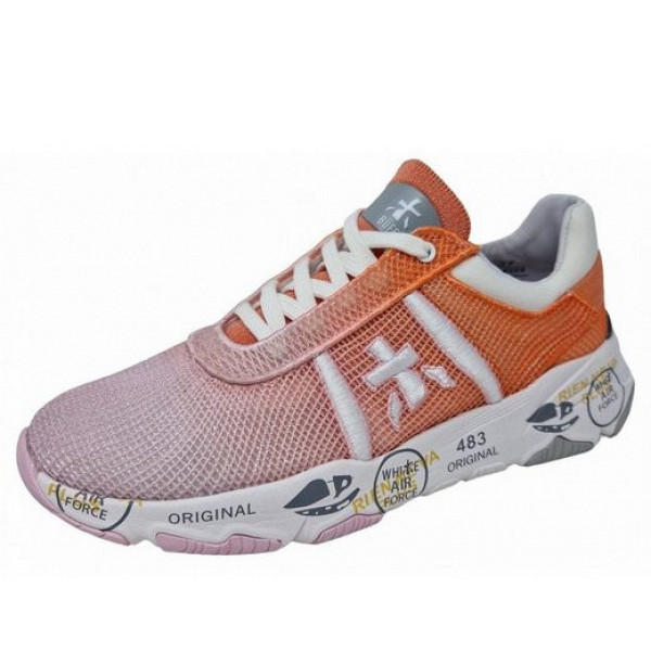 Premiata Sneaker lila/orange