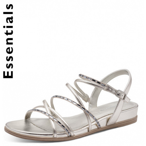 Tamaris sandalette flache Sandale gemischt