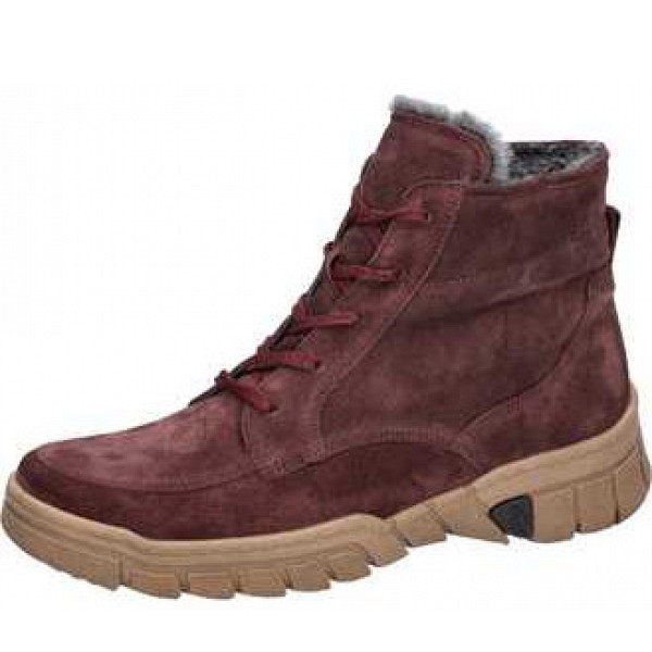 Waldläufer Schnürstiefel rot