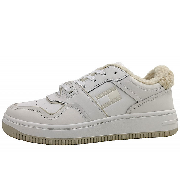 Tommy Hilfiger Retro Basket Schnürer YBL White