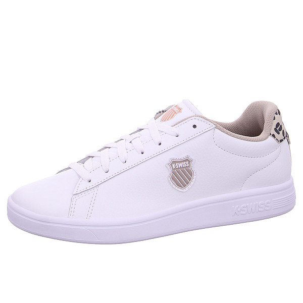 K-Swiss Court Shield II Sneaker 918 white leo