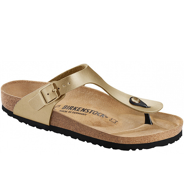 Birkenstock Gizeh Pantolette gold