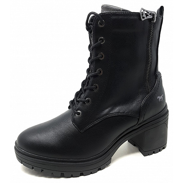 Mustang Kurzstiefel schwarz