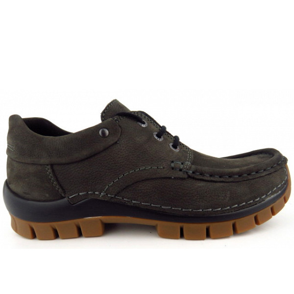 Wolky Fly Winter Antique nubuck Schnürer Grau