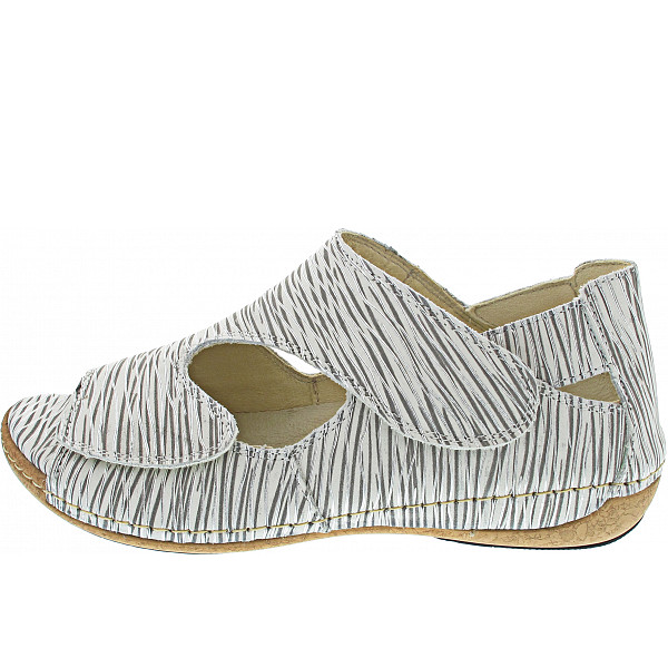 Waldläufer Heliett Sandale Wood bianco