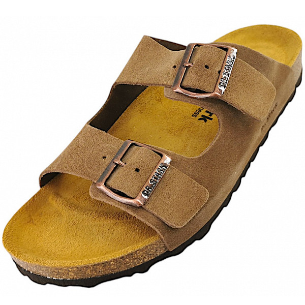 Dr. Stark Pantolette taupe/braun TANGO TAN