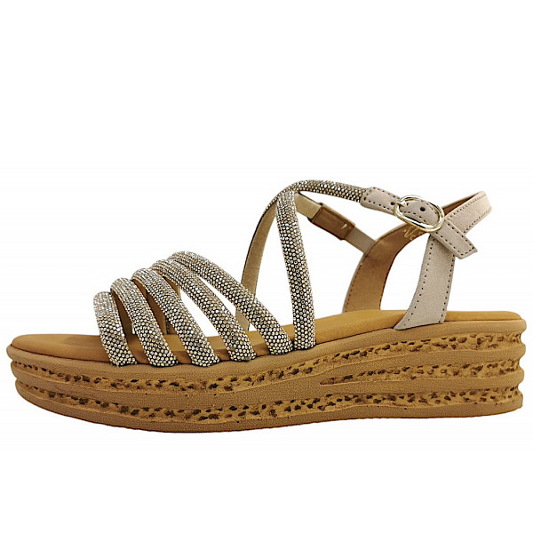 Gabor Sandalette platino/oak 82