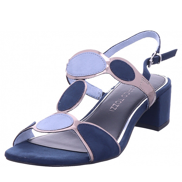 Marco Tozzi Sandalette blau